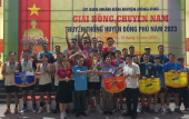 Tân Phú vô địch giải bóng chuyền nam truyền thống huyện Đồng Phú năm 2023
