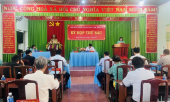 HĐND xã Đồng Tâm tổ chức Kỳ họp thứ 6, Khóa VI