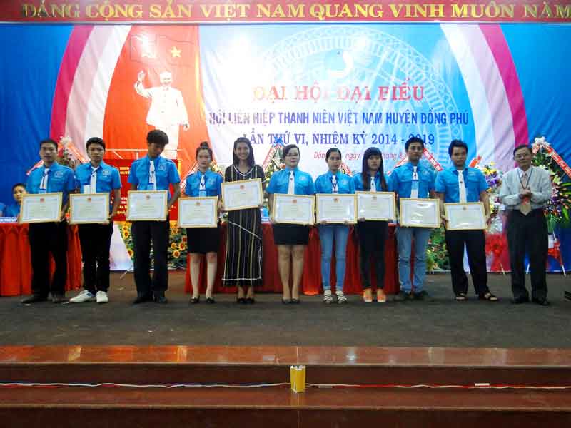 Đại hội đại biểu Hội LHTN Việt Nam huyện Đồng Phú lần thứ VI, Nhiệm kỳ 2014 - 2019