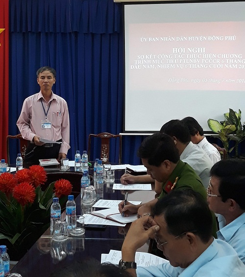 phát biểu chỉ đạo của PCT.UBND huyện Nguyễn Văn Tặng