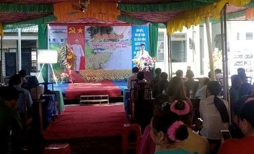 Phát biểu của PCT.UBND huyện Nguyễn Văn Tặng.