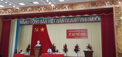 Huyện Đồng Phú: Tổ chức kỳ họp lần thứ Mười, HĐND khóa XI.