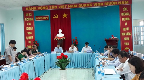 Huyện Đồng Phú tổ chức phiên họp UBND huyện (mở rộng)