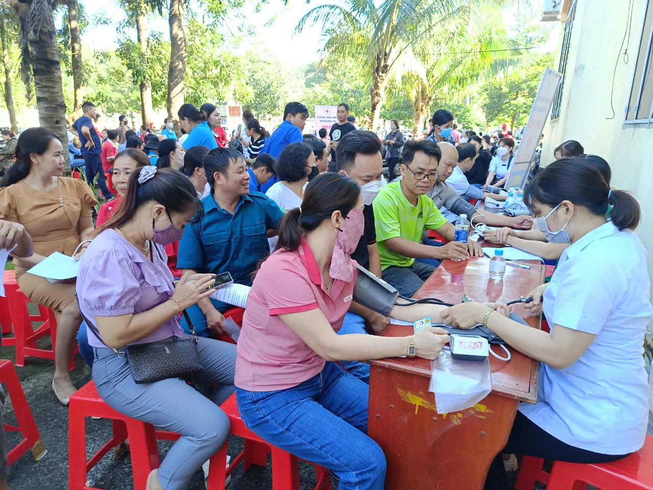 Đồng Phú tổ chức hiến máu tình nguyện đợt 4 năm 2023