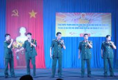 Đoàn văn công Quân khu 7 biểu diễn tại Đồng Phú chào mừng bầu cử Quốc hội khóa XIV và bầu cử HĐND các cấp nhiệm kỳ 2016-2021.