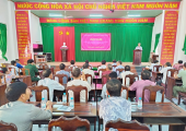 Thị trấn Tân Phú tổ chức hội nghị tuyên truyền pháp luật