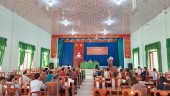 Đại biểu HĐND tỉnh, huyện tiếp xúc cử tri xã Đồng Tiến