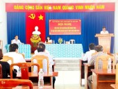Đại biểu HĐND tỉnh, huyện tiếp xúc cử tri tại xã Tân Tiến