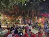 Chùa Vạn Quang tổ chức Lễ hội ẩm thực chay và đêm văn nghệ
