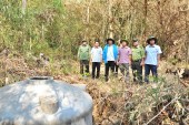 Lãnh đạo huyện Đồng Phú kiểm tra công tác Phòng chống cháy rừng