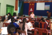 Đồng Phú tập huấn công tác tín dụng chính sách tại xã Đồng Tiến