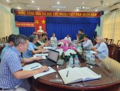 Đoàn giám sát Hội Cựu Chiến binh tỉnh Bình Phước làm việc tại huyện Đồng Phú