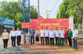 Đồng Phú: khánh thành công trình 02 cổng chào tại xã Đồng Tiến