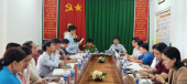 Bí thư Huyện ủy Đồng Phú Nguyễn Quốc Dũng kiểm tra tại xã Thuận Lợi