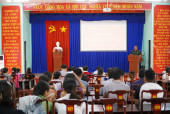 Đồng Phú khai giảng lớp bồi dưỡng kiến thức QP&AN đối tượng 4
