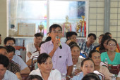 Đại biểu Quốc hội tỉnh tiếp xúc cử tri xã Thuận Phú, Thuận Lợi
