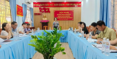 Tân Phú sơ kết công tác dân vận, MTTQ và các đoàn thể