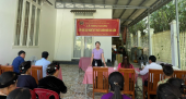 Bình Phước: Khai giảng lớp Kỹ thuật chăn nuôi gia cầm tại ấp Thuận Tân