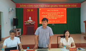 Bí thư Huyện ủy Nguyễn Quốc Dũng làm việc với xã Tân Hòa