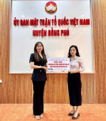 Tân Lập ủng hộ hơn 337 triệu đồng giúp đồng bào miền Bắc khắc phục hậu quả thiên tai