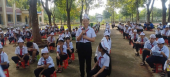 Tân Hưng: Tuyên truyền phòng, chống ma túy và thuốc lá điện tử trong trường học