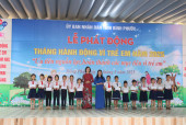 Phát động tháng hành động vì trẻ em năm 2025