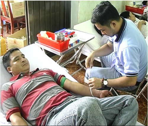 Ngày 15/10/2014, Hội Chữ Thập đỏ huyện Đồng Phú đã phối hợp với Trung tâm truyền máu khu vực bệnh viện Chợ Rẫy Thành phố Hồ Chí Minh tổ chức hiến máu nhân đạo đợt 3 năm 2014.