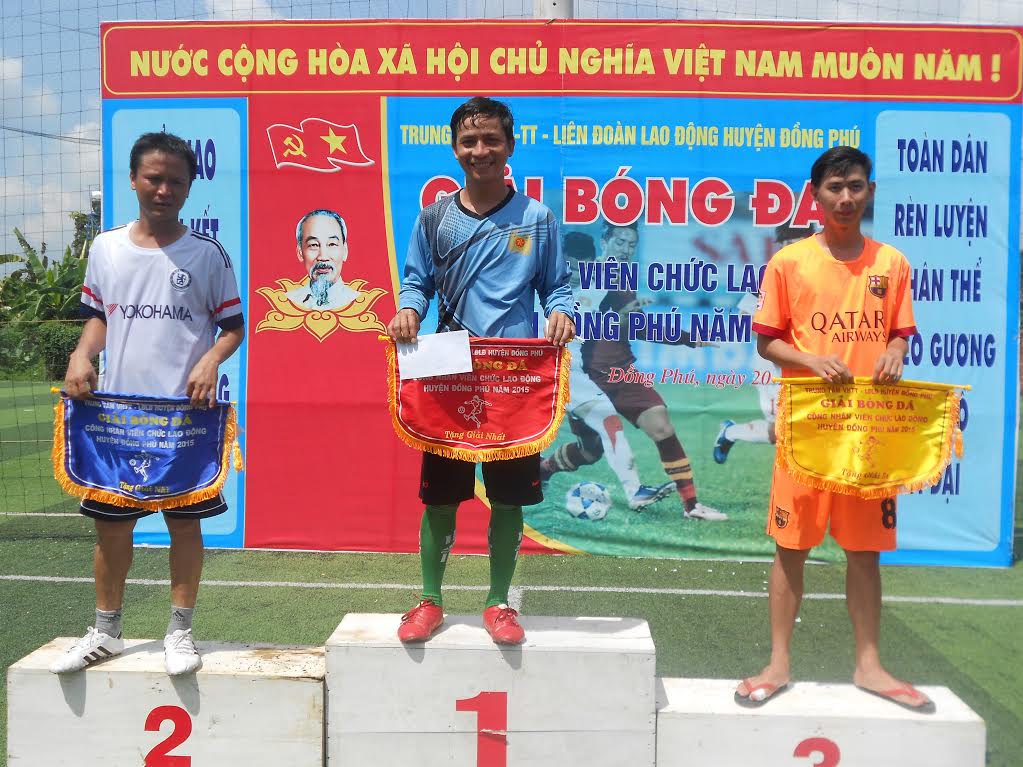 Giải bóng đá CNVCLĐ huyện Đồng Phú năm 2015