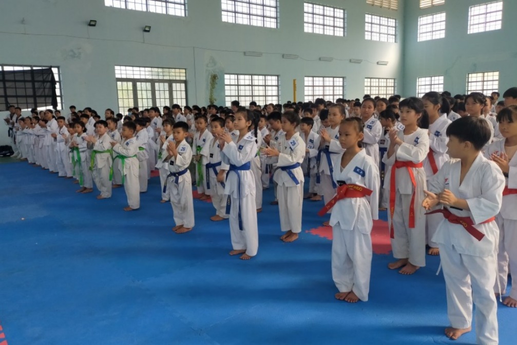 Sức hút từ môn võ Taekwondo ở Đồng Phú