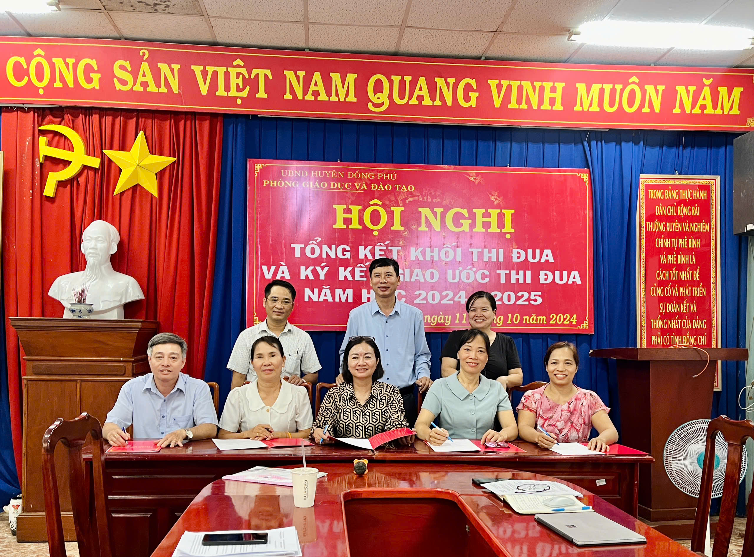 Khối thi đua Tiểu học tổng kết phong trào thi đua năm học 2023-2024 và phát động phong trào thi đua năm học 2024 – 2025